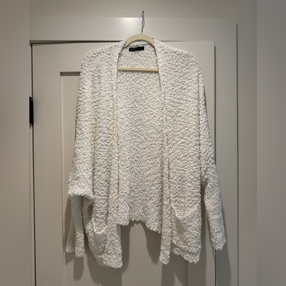 SHEIN White Cardigan